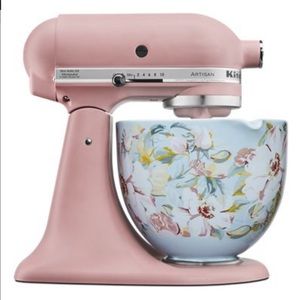 KitchenAid - 5 Quart White Gardenia Ceramic Bowl